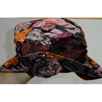 Arlin s Multi Color Foral Hat 100% Polyester  eb-51639725